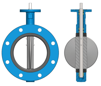 product Бътерфлай Клапи U тип cover image