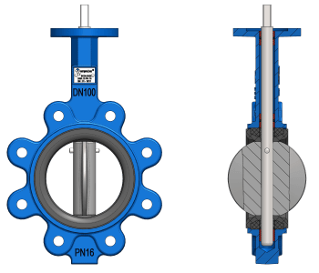 product Бътерфлай Клапи тип LUG cover image