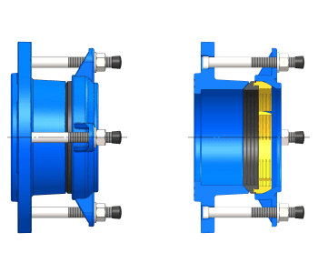 product Flange Adapter Restrained PE/PVC cover image