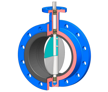 product Концентрични, Двойнофланцови Бътерфлай Клапи cover image
